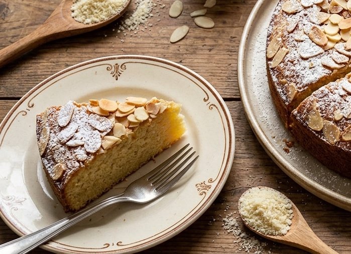 Gâteau au yaourt aux amandes